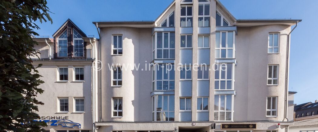 2 Zimmer Neubauwohnung im Zentrum von Plauen - Einbauküche vorhanden - Bad mit Dusche - Photo 1
