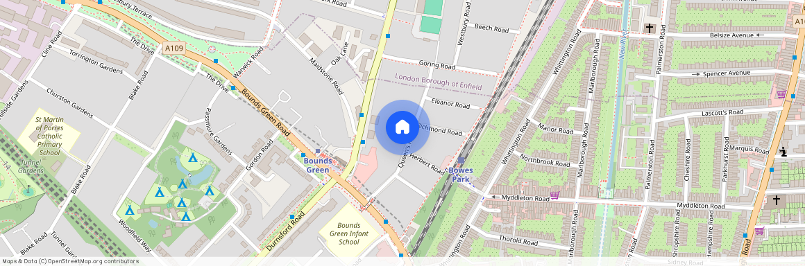 Queens Road, Bounds Green, N11