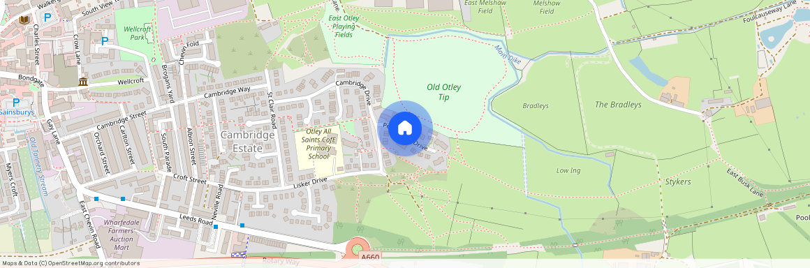 Peterhouse Drive, West Yorkshire, UK, LS21 1DS, Otley