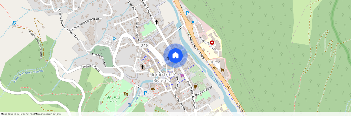 48400, Florac Trois Rivieres