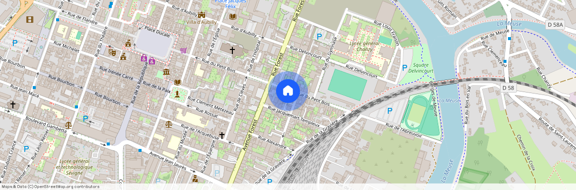 62 AV DU PETIT BOIS, Charleville Mezieres