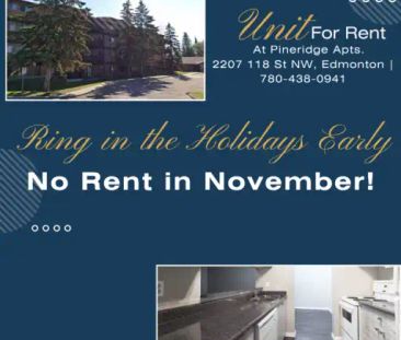 Pineridge Apartments | 2207 118 Street, Edmonton - Photo 1