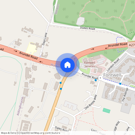 Goodacres, Arundel Road, Fontwell, Arundel, BN18