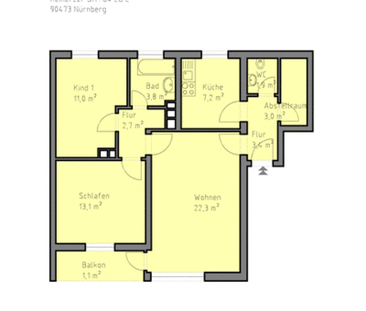 Gut Geschnittene 3 Zimmerwohnung mit Zeitmietvertrag bis zum 30.06.... - Photo 1