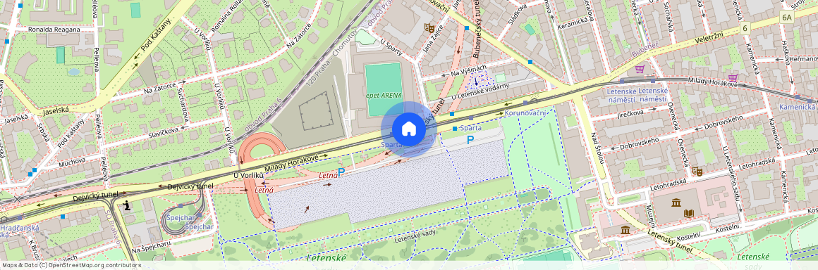 Milady Horákové, Praha - Holešovice