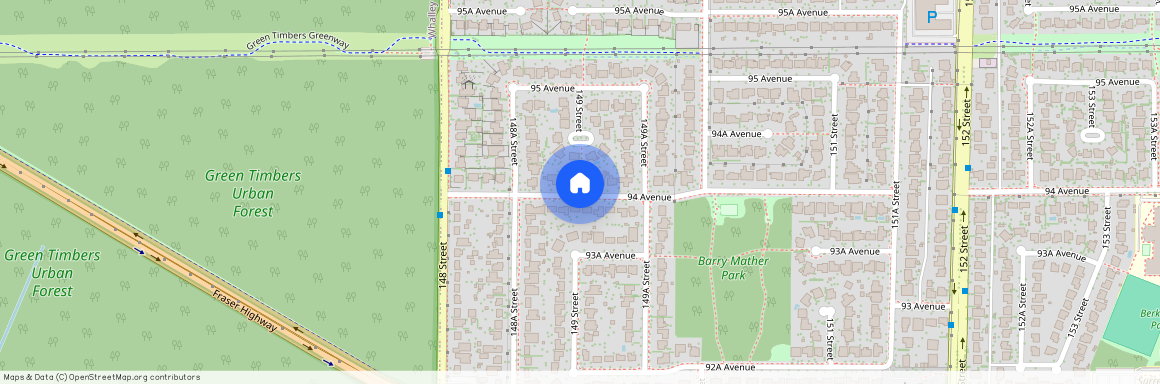 google map, Surrey, Surrey, Metro Vancouver, V3R 7T5