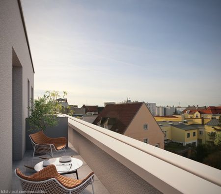 2-Zimmer Neubauwohnung mit Balkon im VKB Park Mercurius - Photo 5