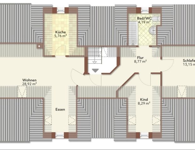 Gepflegte Dachgeschosswohnung mit Charme – Wohnen im familienfreundlichen Schwerin-Görries - Foto 1