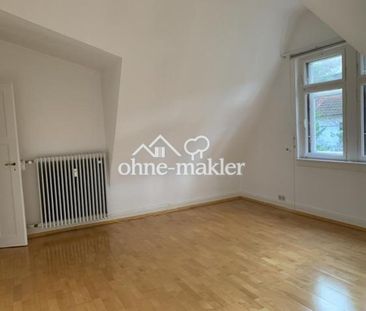 Tolle Dachgeschosswohnung in denkmalgeschützter Villa mit Garten in... - Foto 5