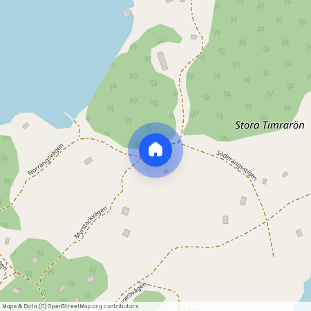 Söderängsstigen, Åkersberga