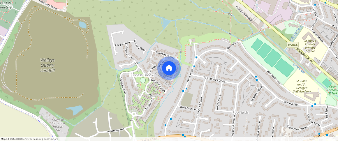 Brent Close, Newcastle-Under-Lyme, ST5