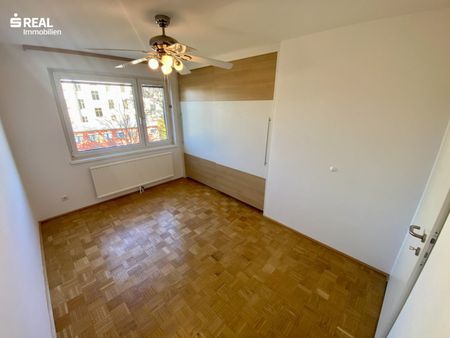 Freizeitgebiet Wienerberg, 3 Zimmer & Loggia (Heizung/Warmwasser inkludiert) - Photo 4