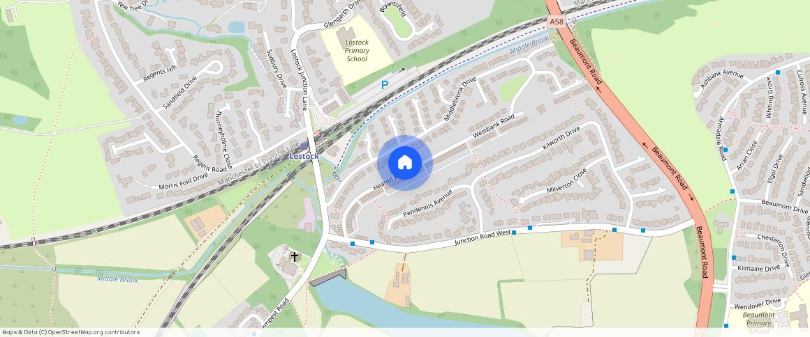 Heaton Road, Lostock, Bolton, BL6