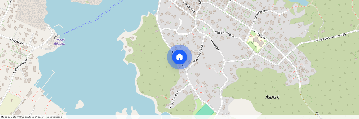 Källdalsvägen, Asperö