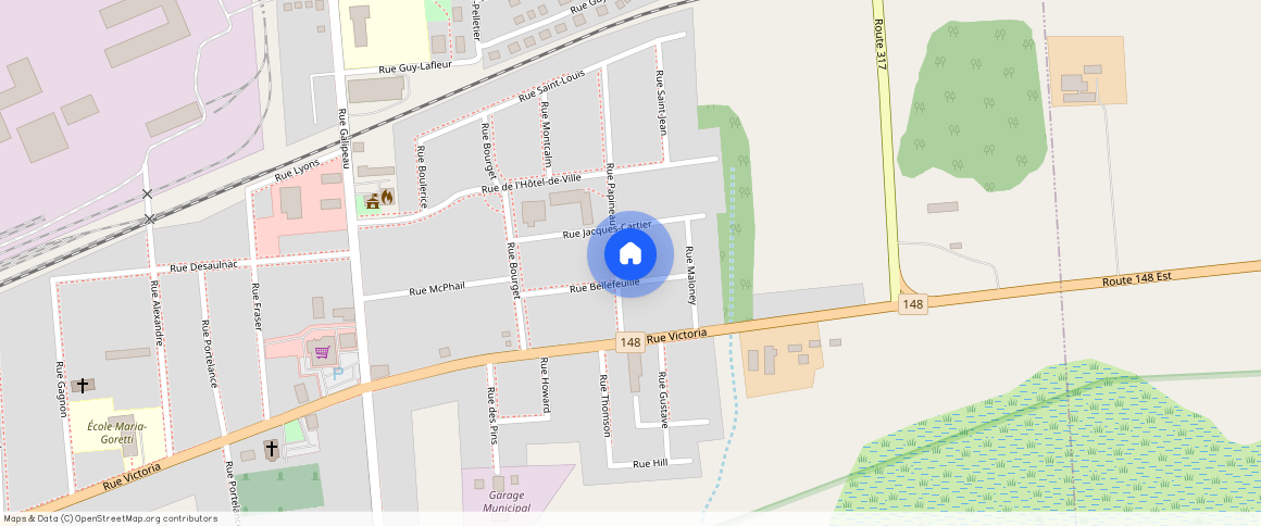 ** Rue Bellefeuille, Thurso, Thurso, Outaouais, J0X 3B0