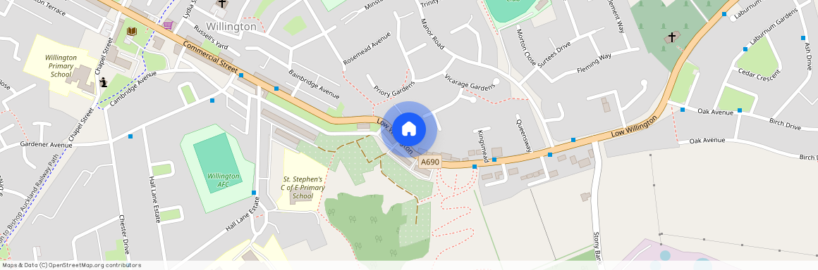 Low Willington, Willington, Crook, DL15 0BB