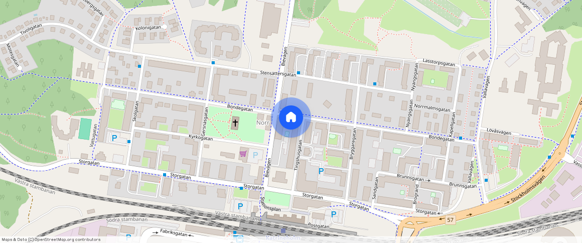 Katrineholm, Södermanland, Bondegatan 22 B