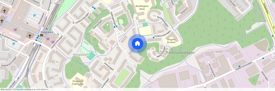 Trollesundsvägen 73, Högdalen