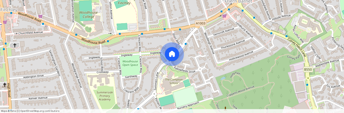 Summers Lane, N12, London
