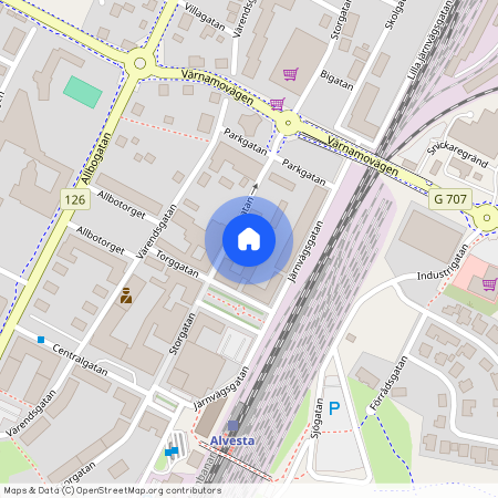 Alvesta Östra, Kronoberg, Storgatan 18 B