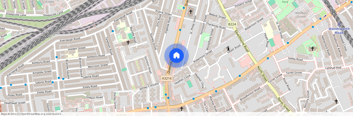 Queenstown Road, London, Doi, SW8