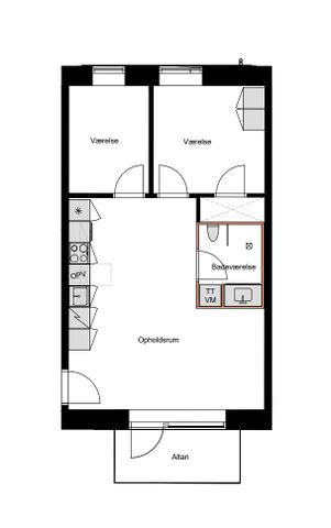 3-værelses lejlighed i nybygget ejendom, med fantastisk altan! - Photo 3