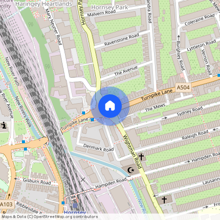 Wightman Road, Turnpike Lane, London