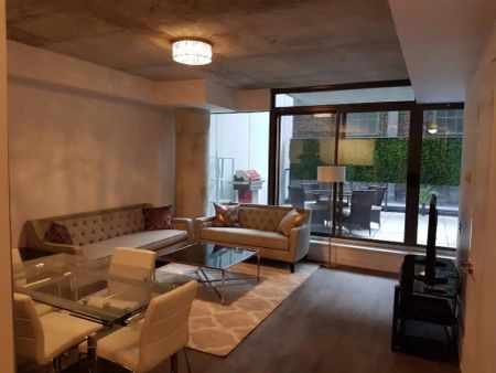 Fashion District Toronto Furnished Condo Rental at Fashion House Condo - Stylish 2 Bedroom 2 Bathroom Suite with Patio, Parking and Walk In Closet - Photo 2