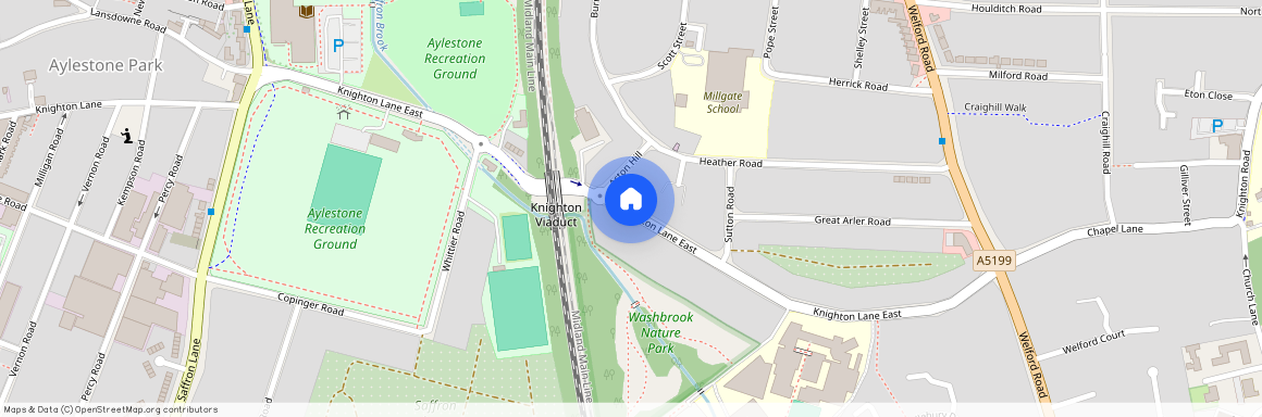 Knighton Lane East, Leicester, LE2