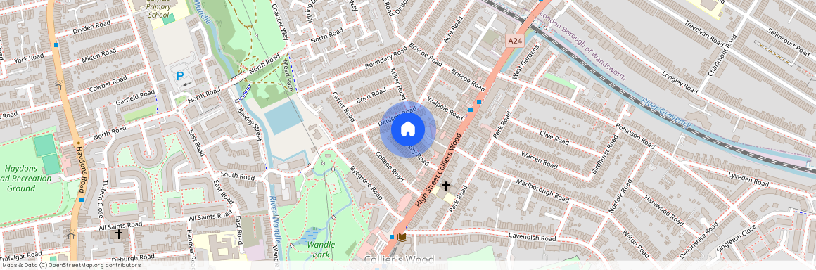 University Road Colliers Wood London