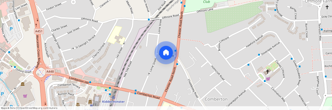 Villiers Street, Kidderminster DY10