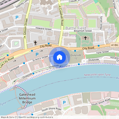 14, St Anns Quay, 118 Quayside, Newcastle Upon Tyne, NE1 3BB