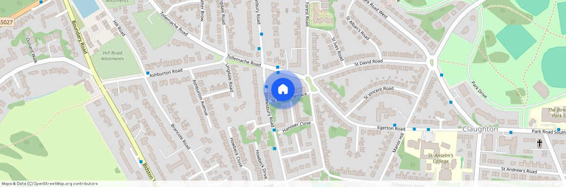 St Aidans Terrace, Prenton