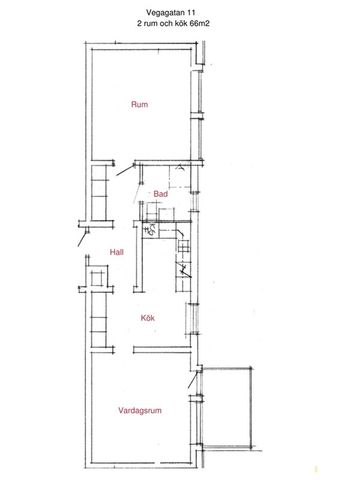 Vegagatan 11 B - Foto 3