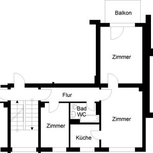 Mehr als gewohnt - Schöne 3-Zimmerwohnung in Wuppertal-Langerfeld - Photo 2