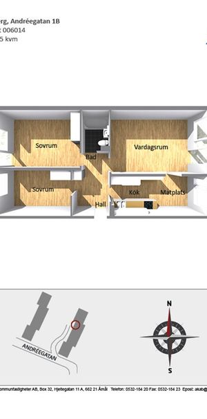 Andréegatan 1 B - Foto 2