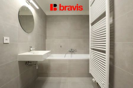 Pronájem bytu 2+kk, ul. Jižní, Brno - Horní Heršpice, novostavba - výhoda prvního nájemníka, balkon, garážové stání - Fotografie 3