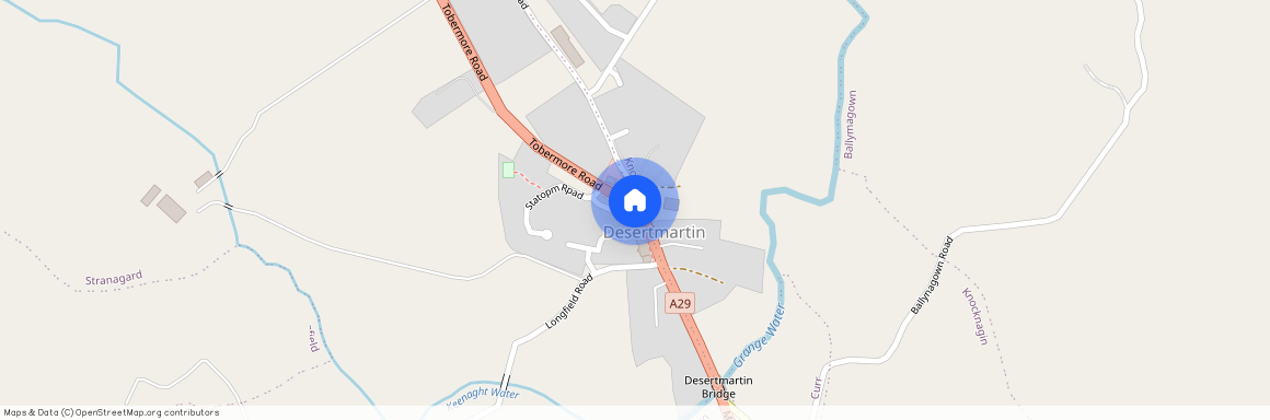 House Desertmartin Area, Magherafelt, BT45