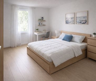 Helle Wohnung mit schöner Aussicht an ruhiger Lage - Foto 2