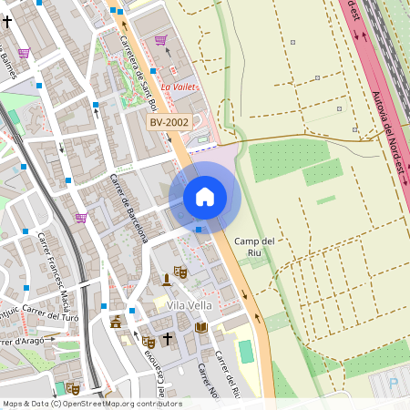 2 Baños, terreno 600 m etc. en, Sant Vicenç dels Horts