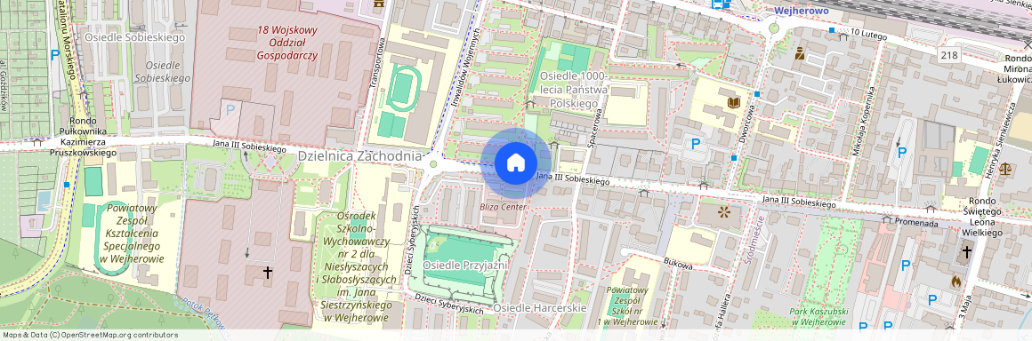 ul. Jana III Sobieskiego, Wejherowo, wejherowski, pomorskie