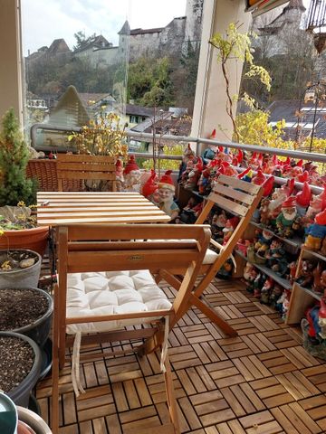 APPARTEMENT D’UNE PIÈCE À THUN (BE), MEUBLÉ, TEMPORAIRE - Foto 4