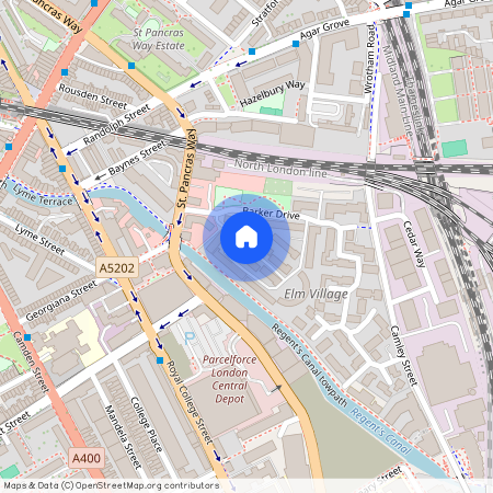 Bergholt Mews, Camden Town, London