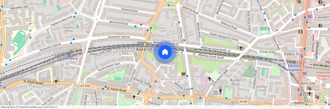 Mildmay Grove South, Islington, London