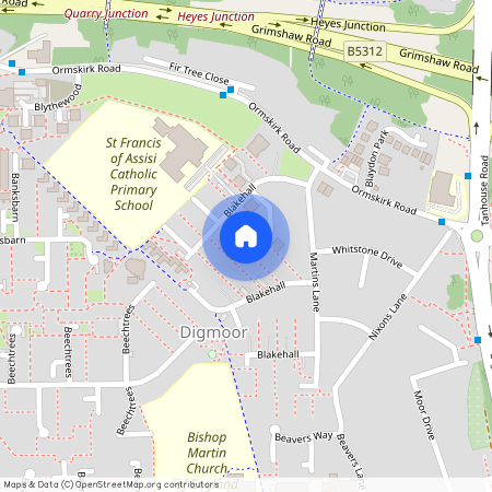 Blakehall, Skelmersdale, Lancashire, WN8