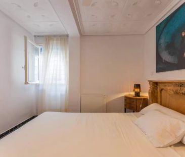 Double bed in 2-bedroom apartment for rent in Cabanyal-Canyamelar - Photo 6
