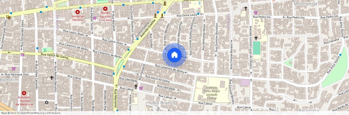 Rio Branco, -, Rua Castro Alves, 1063 - Porto Alegre - RS