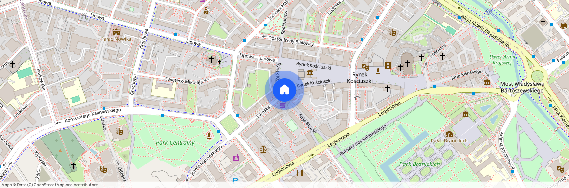 ul. Suraska, Centrum, Białystok, podlaskie