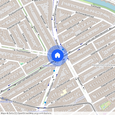 Koningsplein en omgeving, 2563 AM, Laan van Meerdervoort, Den Haag