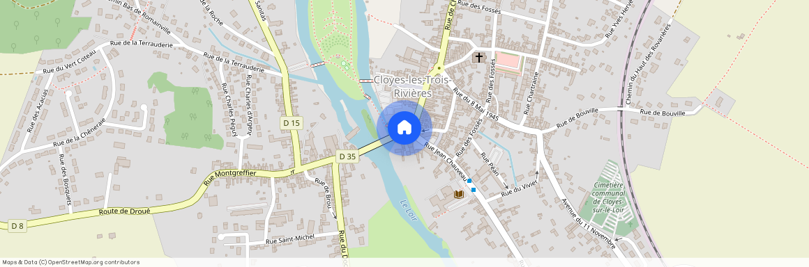 CENTRE-VAL-DE-LOIRE, EURE-ET-LOIR (28), 28220, Cloyes Sur Le Loir